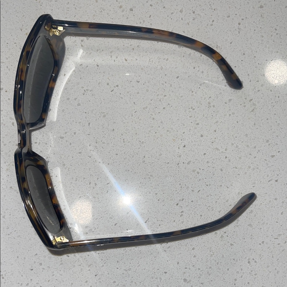Coach Black and Gold Patterned Sunglasses - Picture 7 of 12